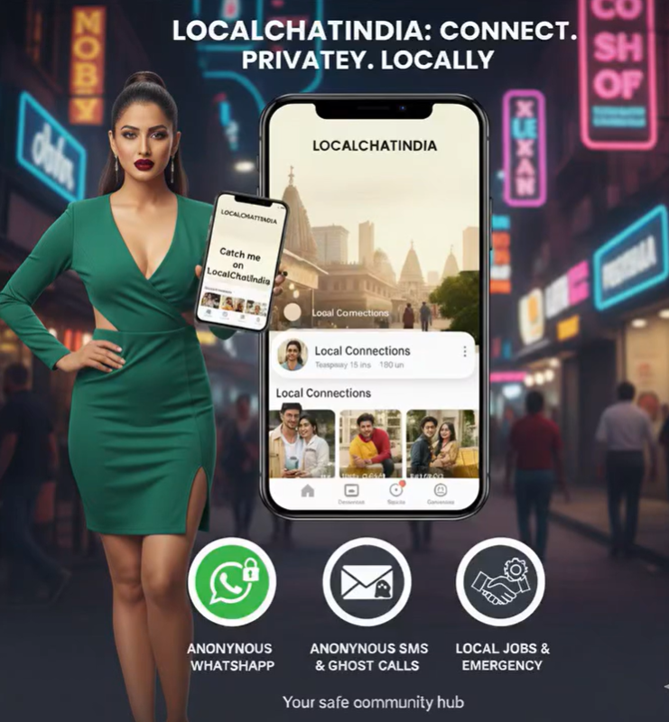 LocalChatIndia Interface