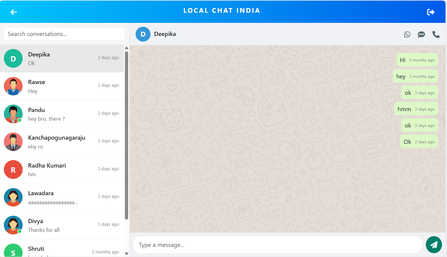 Anonymous Chat Feature
